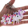 10 verschiedene Einhorn Party Favor Schlüsselbänder